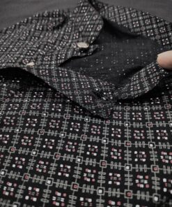 Premium White Printed Panjabi